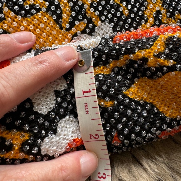 Vintage Floral Beaded Bag - Picture 9 of 10